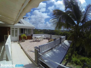 Studio confortable au Gosier, 20 m², vue sur jardin